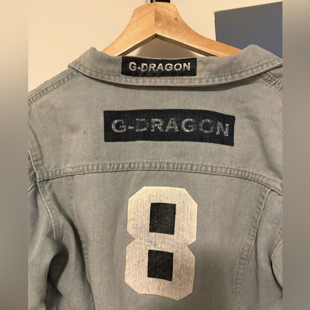 G-Dragon Decked Out Jean Jacket